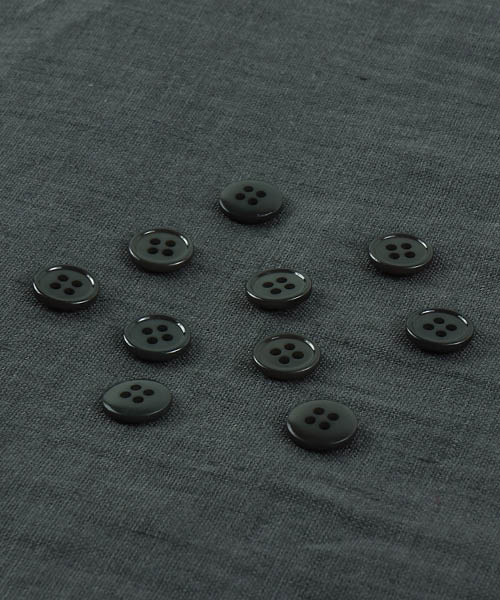 71-706 요크 컬러 단추 11mm_다크그린