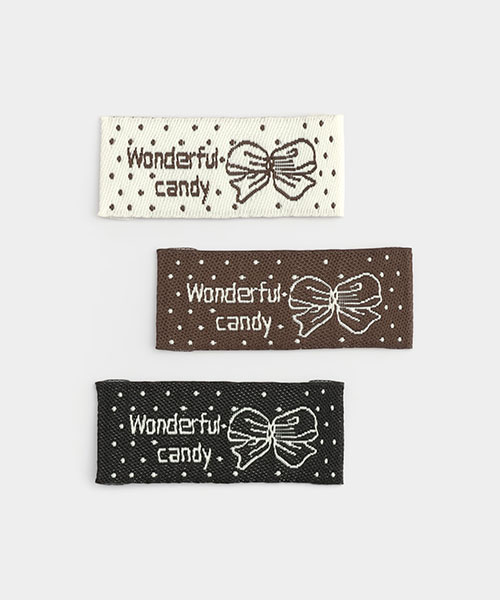 71-719 원더풀 리본 도트 라벨 세트