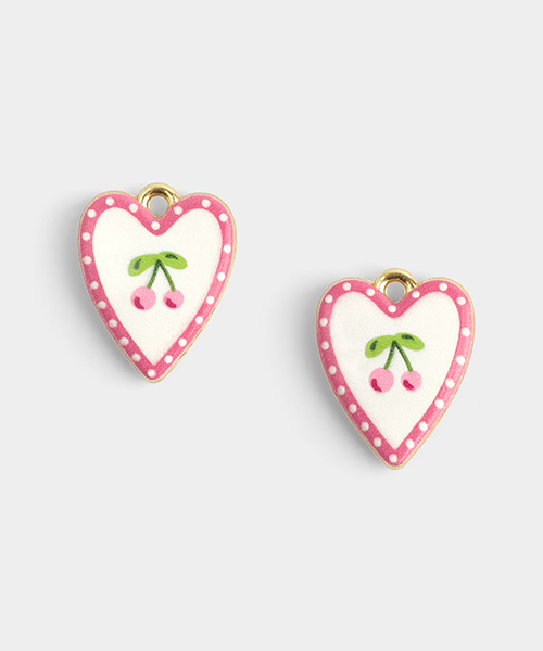 71-806 핑크 체리 참장식