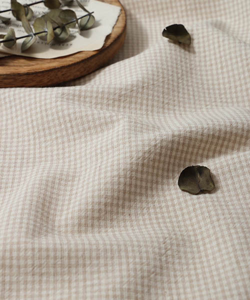 05-448 코디 코튼 빈티지파스텔2 체크 2mm_베이지