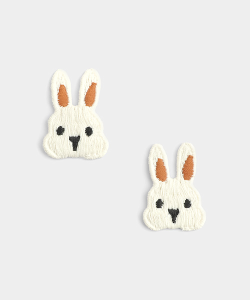 71-735 볼빵빵 토끼 봉제식 와펜