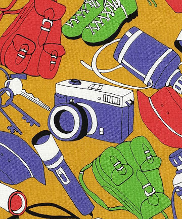 34-403 수입원단 코튼 배낭여행_머스타드