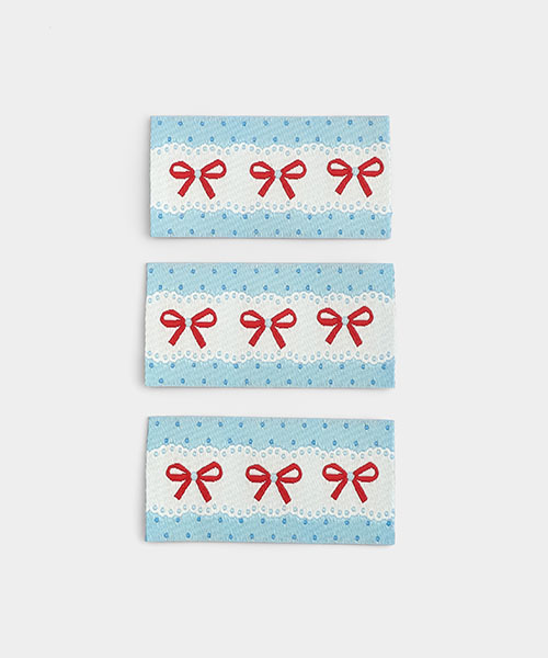 71-799 발레코어 빨간 리본 라벨