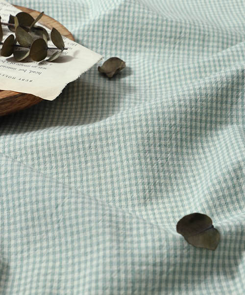 05-444 코디 코튼 빈티지파스텔2 체크 2mm_그린