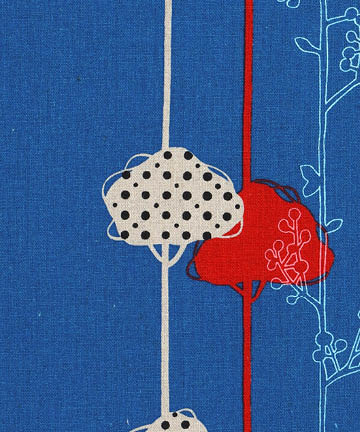 11-090 코카 코튼린넨 에치노 발란스버드_블루