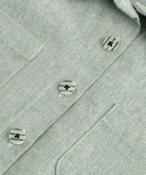 71-709 내추럴 스트라이프 단추 13mm_블랙