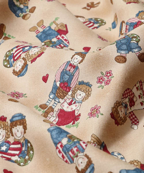 33-232 퀼트게이트 코튼 셔팅 베스 앤 빌리 스윗 데이즈_베이지