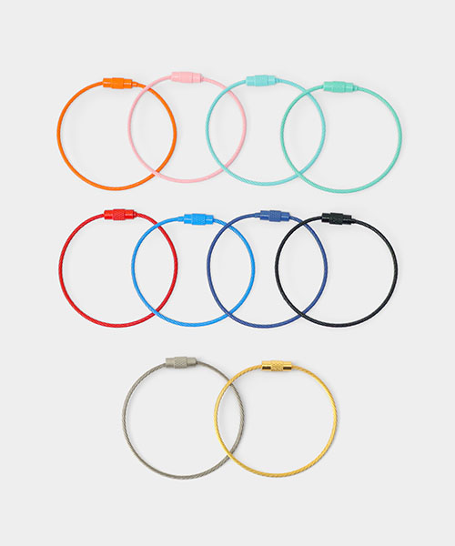 56-048 토이 와이어 키링_10컬러