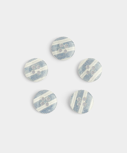 71-712 마린 스트라이프 단추 11mm_블루