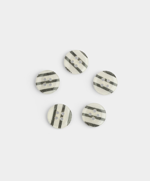 71-709 내추럴 스트라이프 단추 13mm_블랙