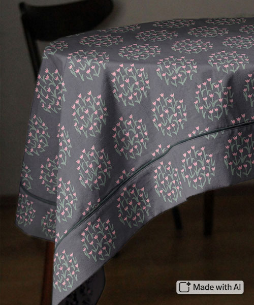 30-631 고바야시 코튼린넨 튤립필드_바이올렛