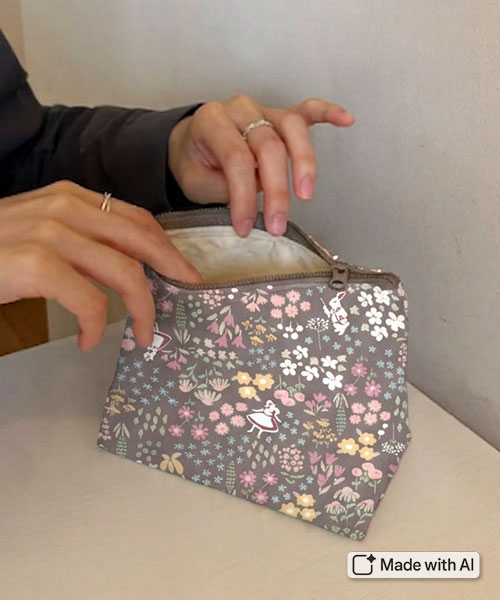 30-915 코카 코튼 플라워가든 앨리스_브라운