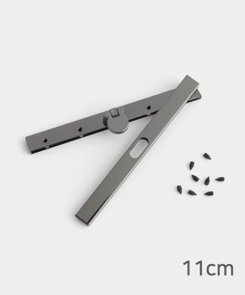 71-124 [패턴증정]클립형 프레임_흑니켈 11cm