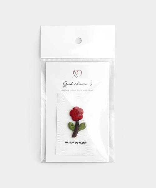 72-524 MAISON DE FLEUR 꽃 입체 라벨