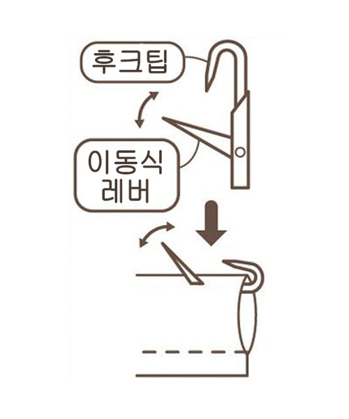 12-139 [가와구찌] 루프 뒤집게 26.5cm