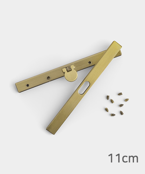 71-123 [패턴증정]클립형 프레임_앤틱골드 11cm