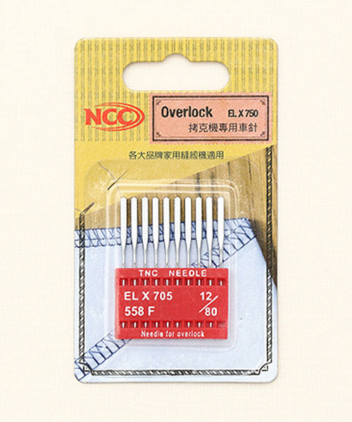 71-728 NCC 가정용 미싱바늘 오버록용_12호