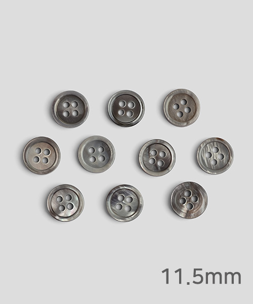 72-546 심플 모던 자개단추 11.5mm_모던그레이